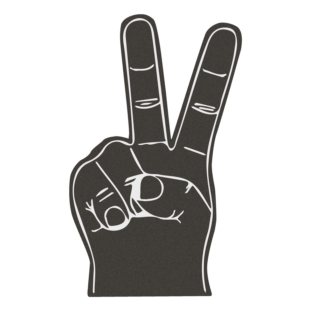 Winkehand aus Schaumstoff VICTORY