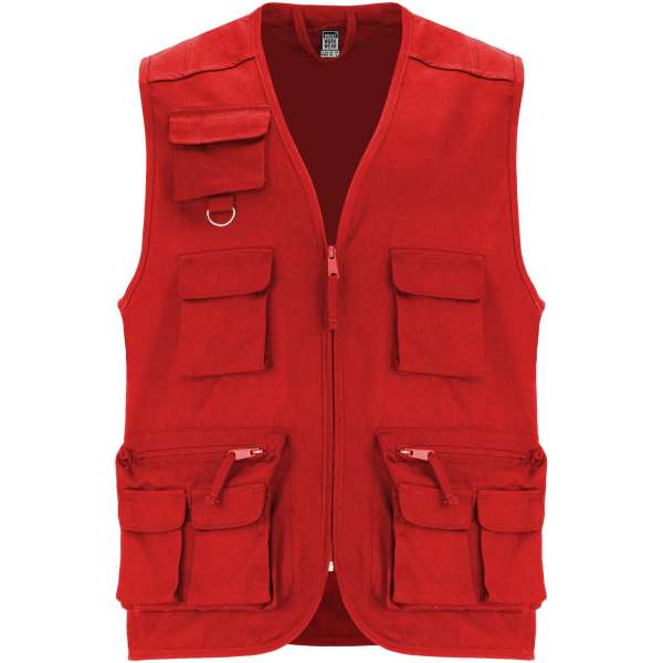 Venera Arbeitsweste mit V-Ausschnitt und mehreren Taschen, 200 g / m2