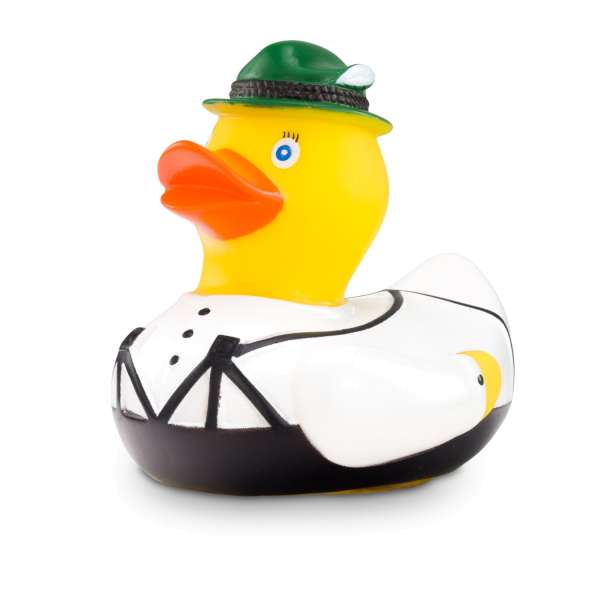 Werbeente Ludwig Lederhose