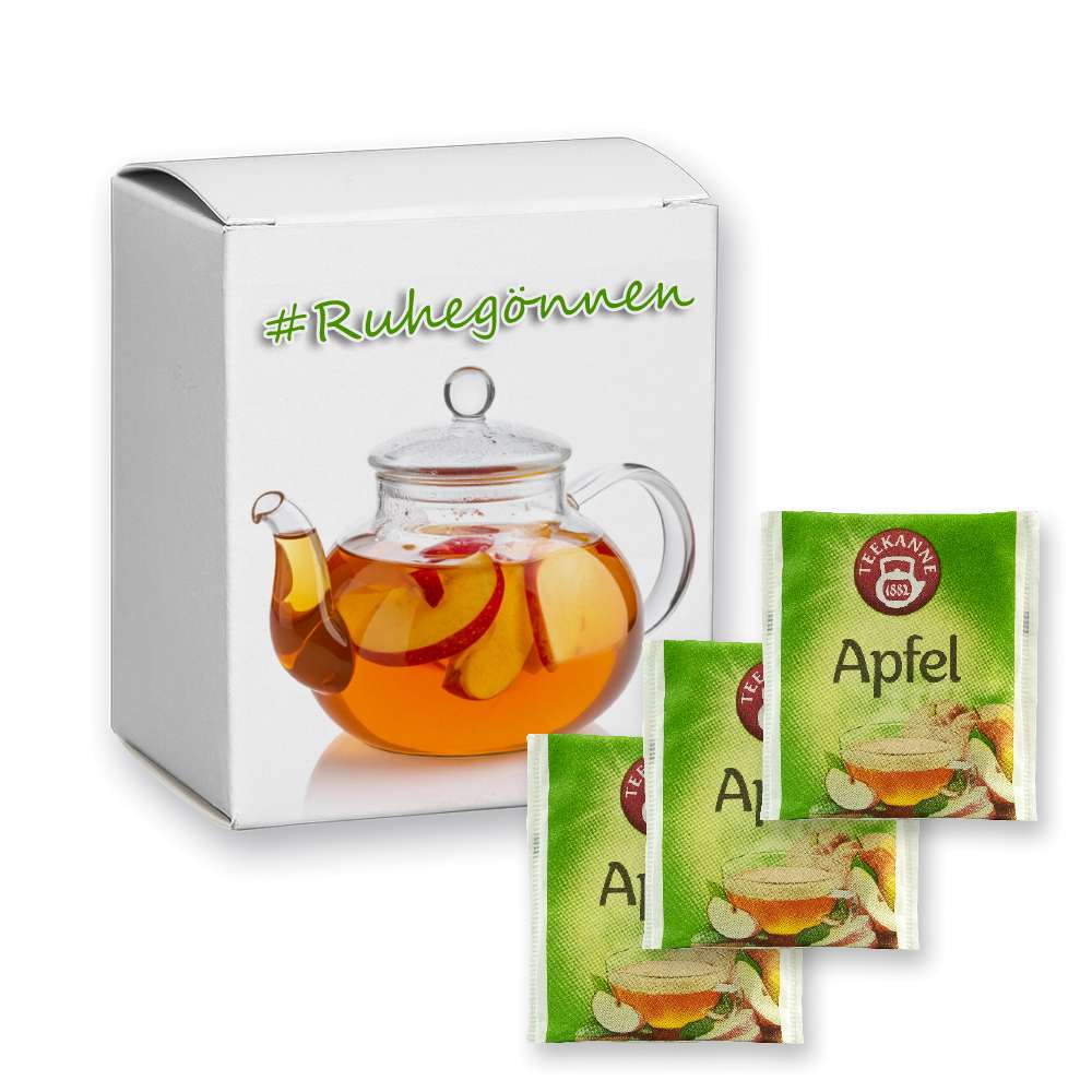 Beuteltee Apfel mit Vitamin C, 5 Stück, 9,0g, Faltschachtel
