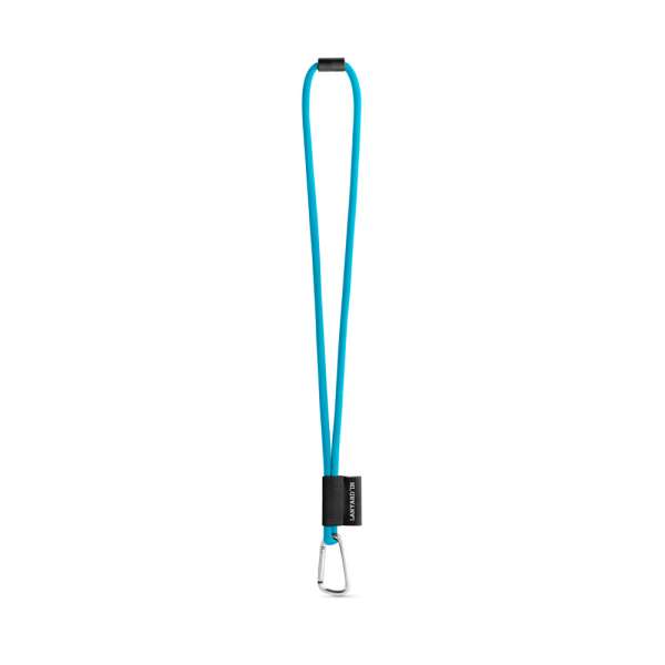 SET Lanyard Tube Long (Ø 7 mm) mit 55 mm D-förmigem Karabiner und Ø 7 mm Sicherheitsverschluss