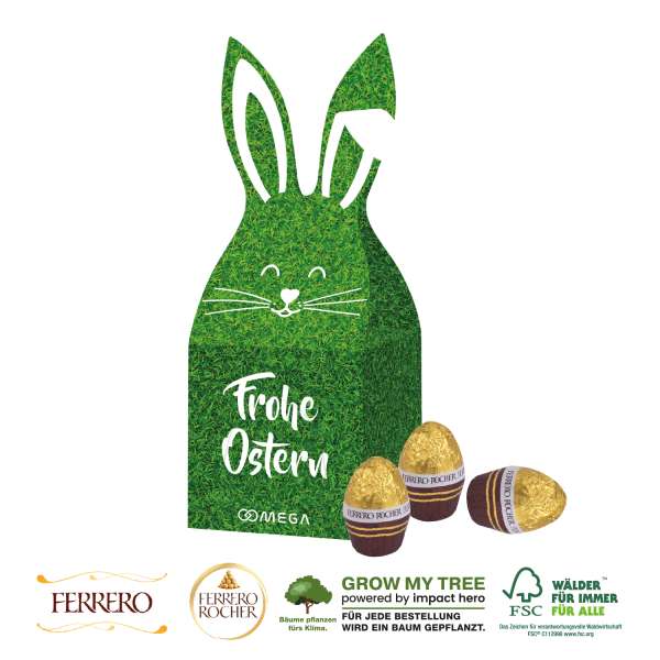 3D PRÄSENT HÄSCHEN MIT SÜßER FÜLLUNG