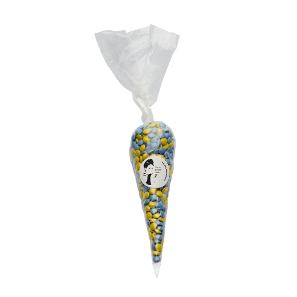 Kegel gefüllt mit ca. 200 gram Shoko-mix