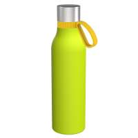 Flasche grün, Ring gelb