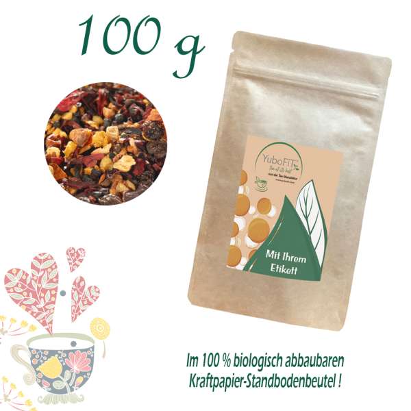 YuboFiT® Früchtetee Weihnachtspunsch