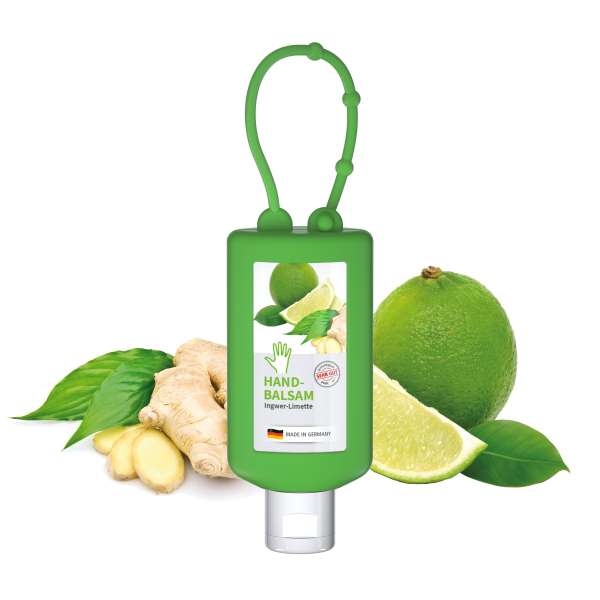 50 ml Bumper - Handbalsam "Ingwer-Limette" - Body Label