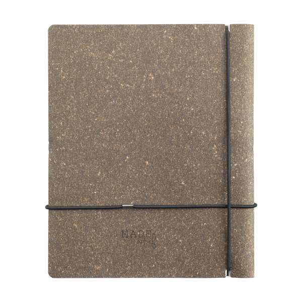 Recycled Leather Refillable Notebook A5 Notizbuch
