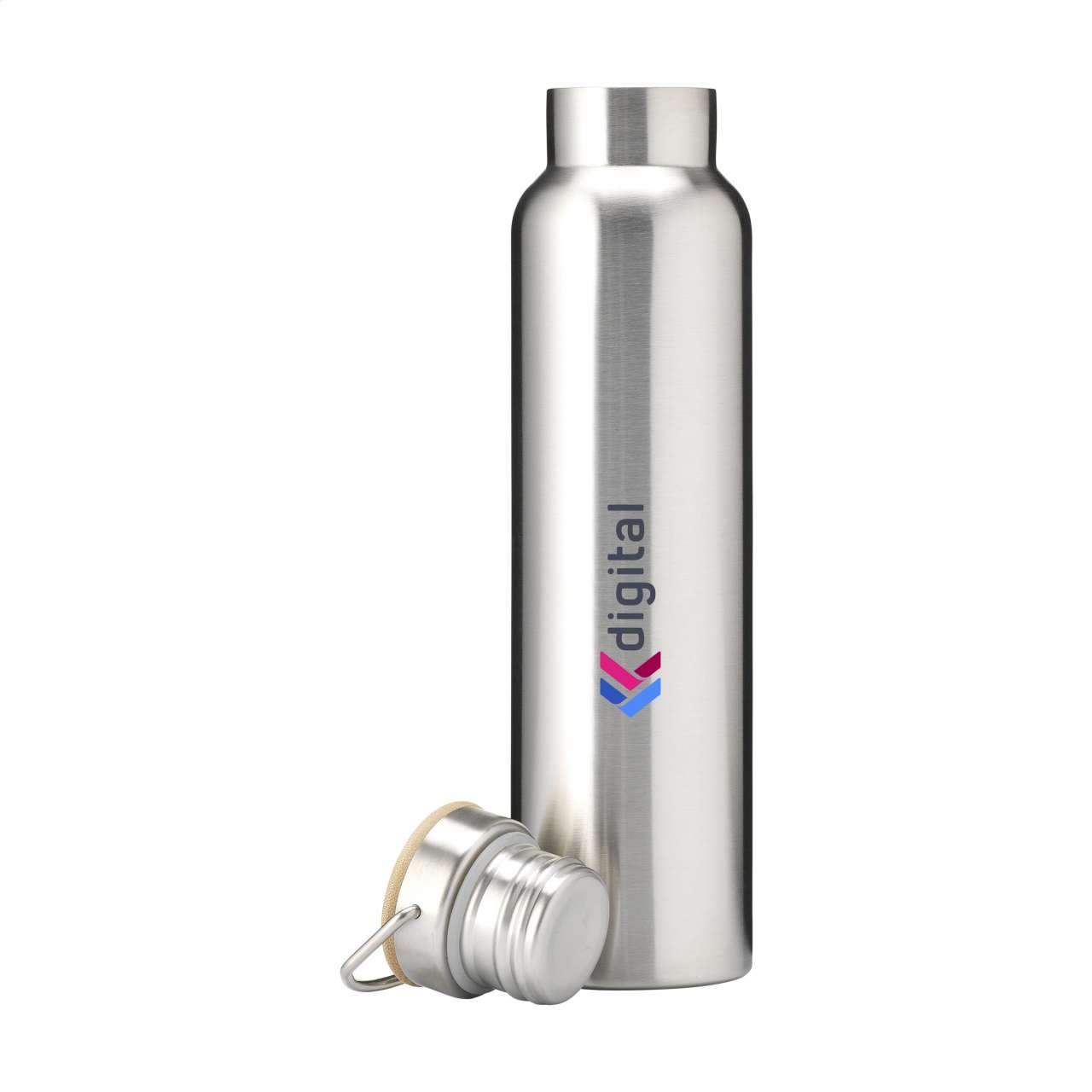 Nordvik RCS Recycled Steel 750 ml Trinkflasche