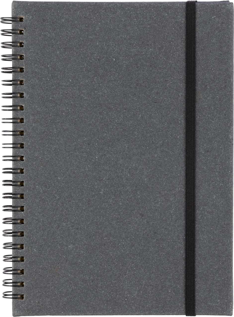 Notizbuch aus recyceltem Leder A5 Egon