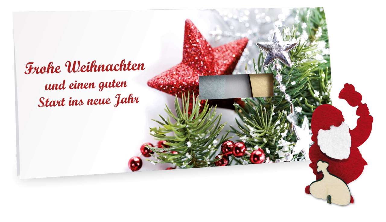 Steckfiguren-Karte Filz