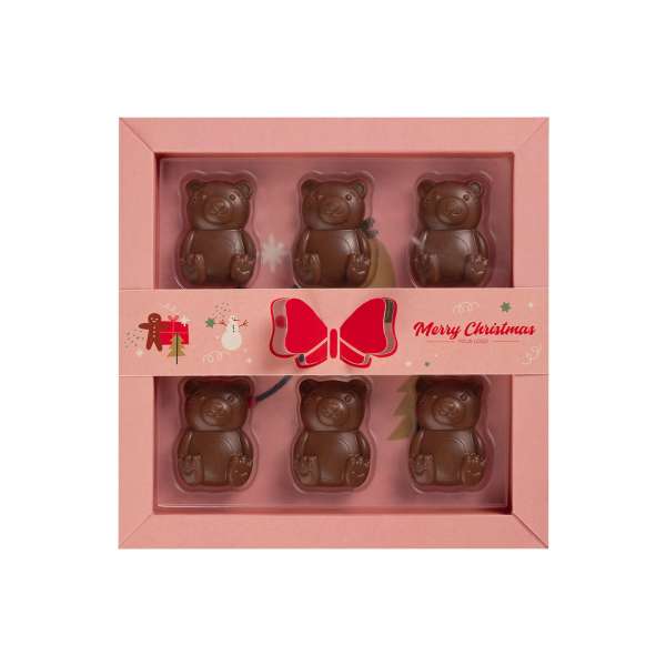 Pralinen Chocolate Bear 6 Stk.