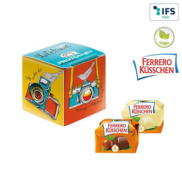 Mini Promo-Würfel mit Ferrero Küsschen