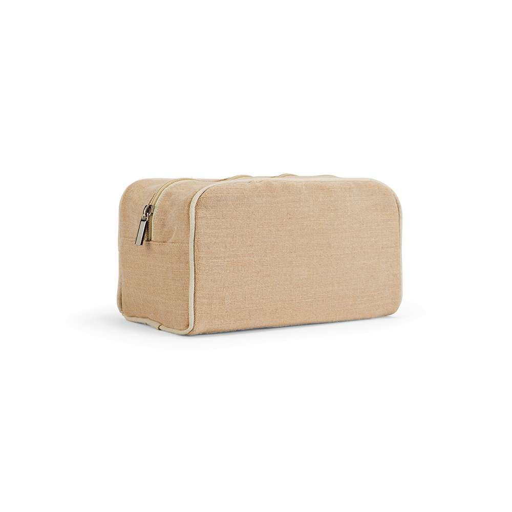 Rio Kulturtasche aus 260gsm Jute mit Reißverschluss