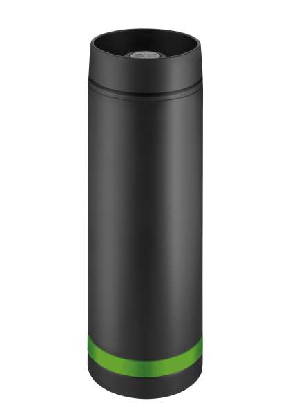 Metmaxx® Thermobecher schwarz / Ring schwarz