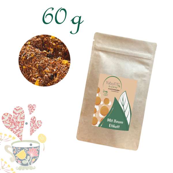 YuboFiT® Rotbuschtee Sanddorn-Sahne