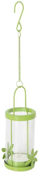 Teelicht-Laterne Blume sortiert