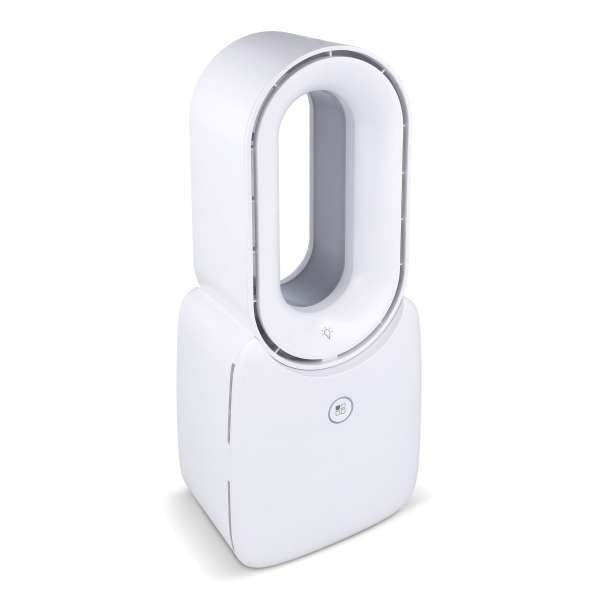 InSideOut Brislux – Rotorloser Softwind-Ventilator mit LED-Licht