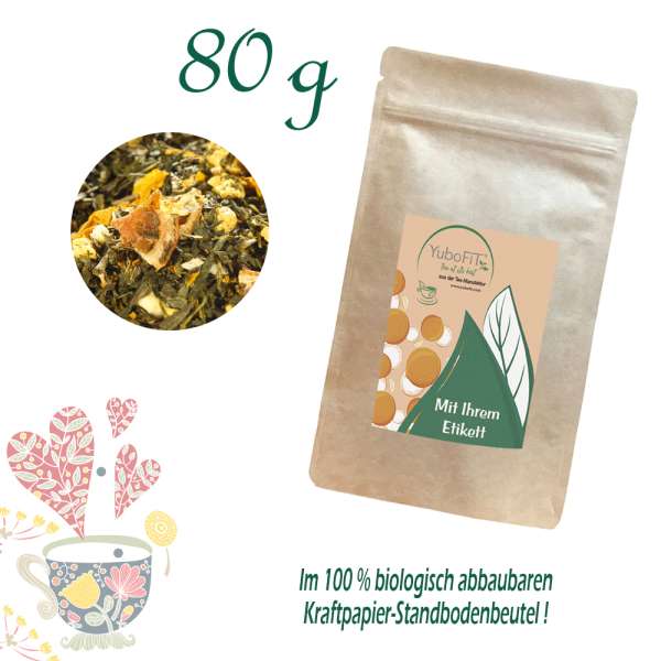 YuboFiT® Sencha Tee FOLLOW THE GREEN MASTER