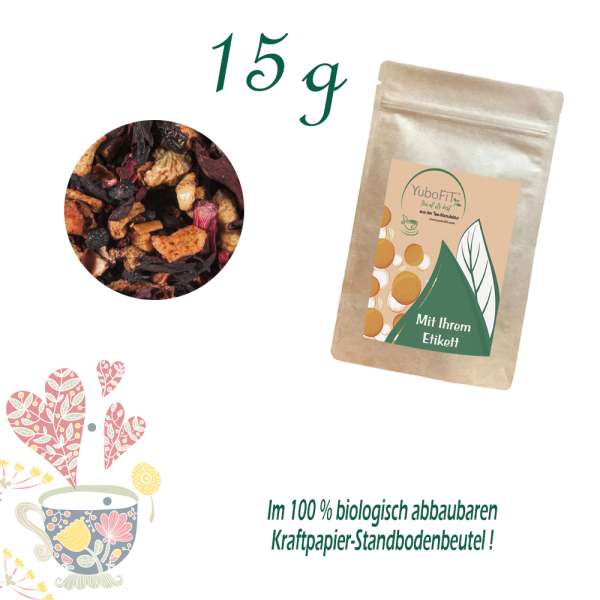 YuboFiT® Erdbeer-Kiwi Tee