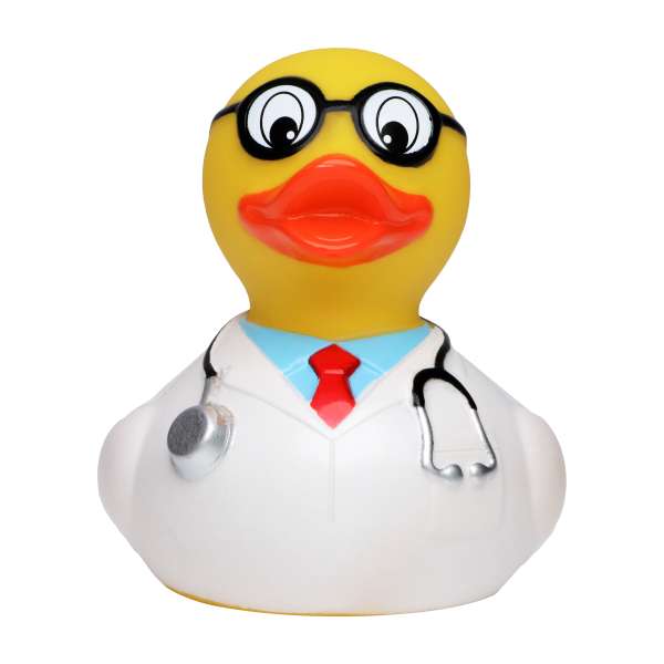 Quietsche-Ente Professor