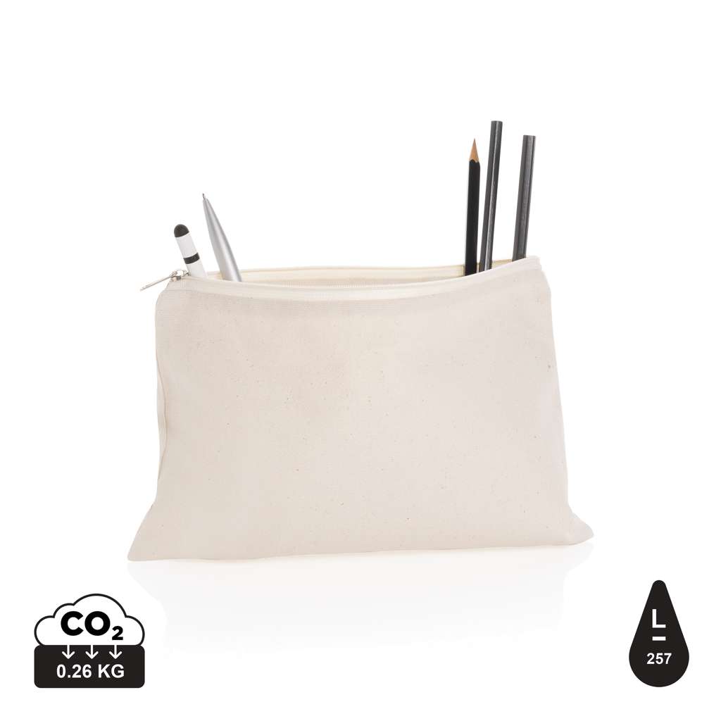 Impact Aware™ 285g / m² Stifte-Etui aus ungefärbtem Canvas