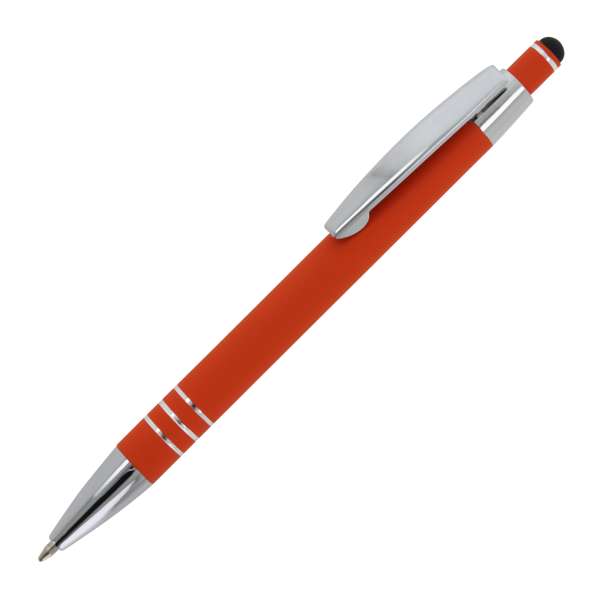 Kugelschreiber Athen Metall Softtouch