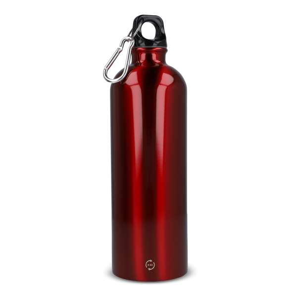 R-Edelstahl einwandige Flasche mit Karabiner 750ml