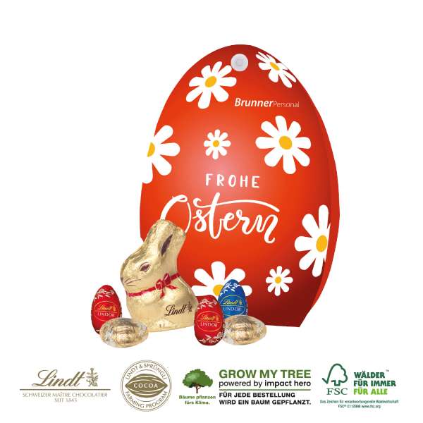 WERBE-OSTEREI ODER HASE MIT SÜßER FÜLLUNG