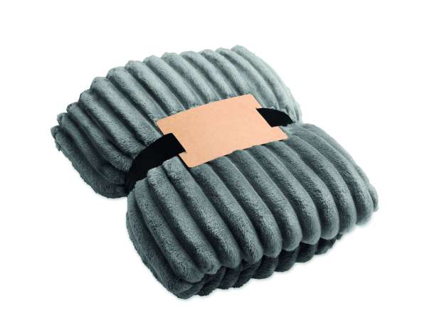 RPET-Fleece-Decke NIEVE