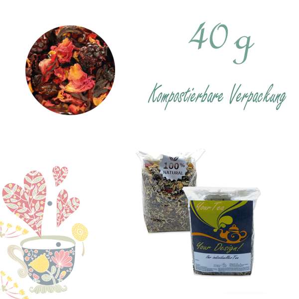 YuboFiT® Früchtetee DIPDOC Waldbeere