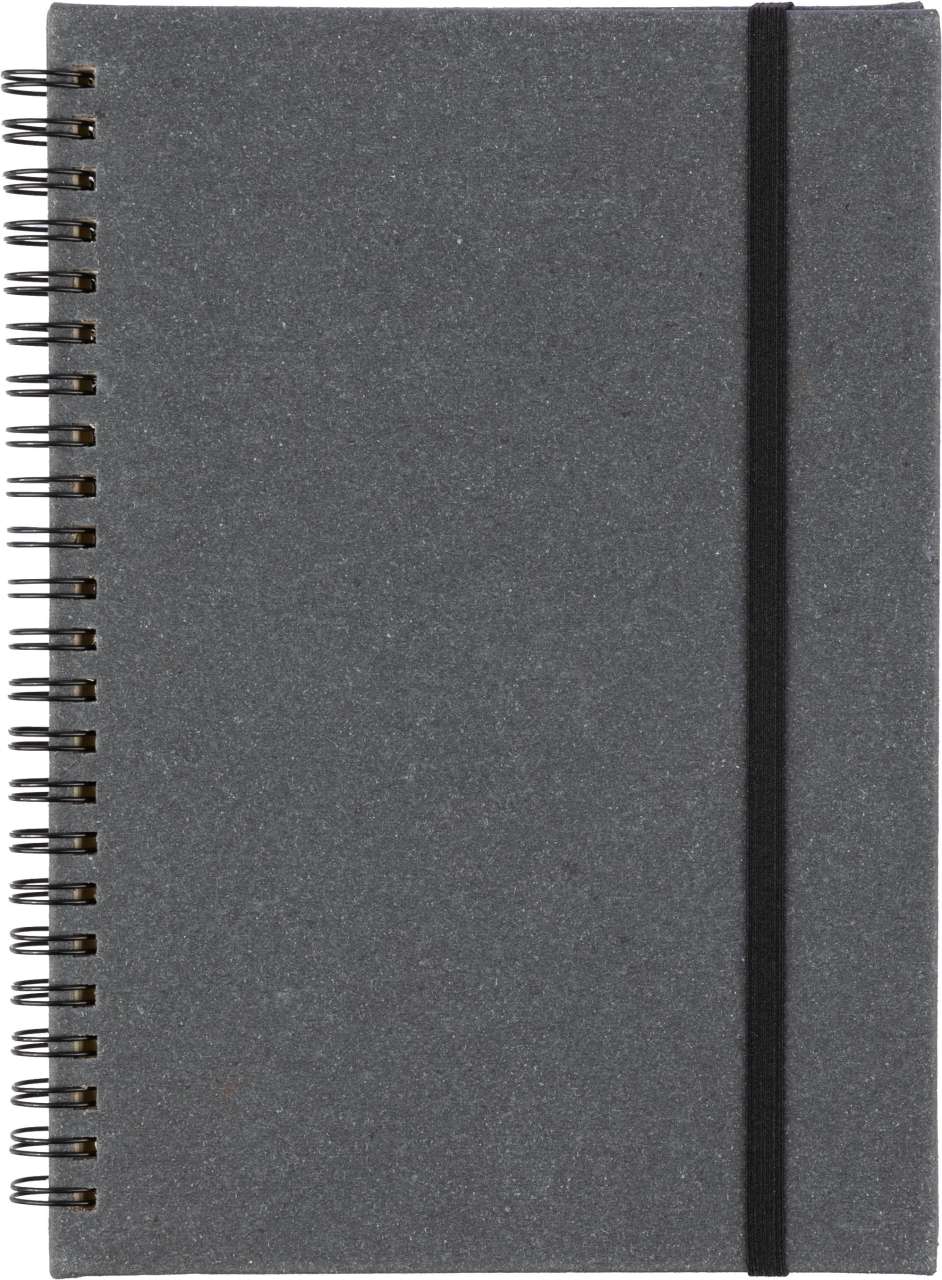 Notizbuch aus recyceltem Leder A5 Egon