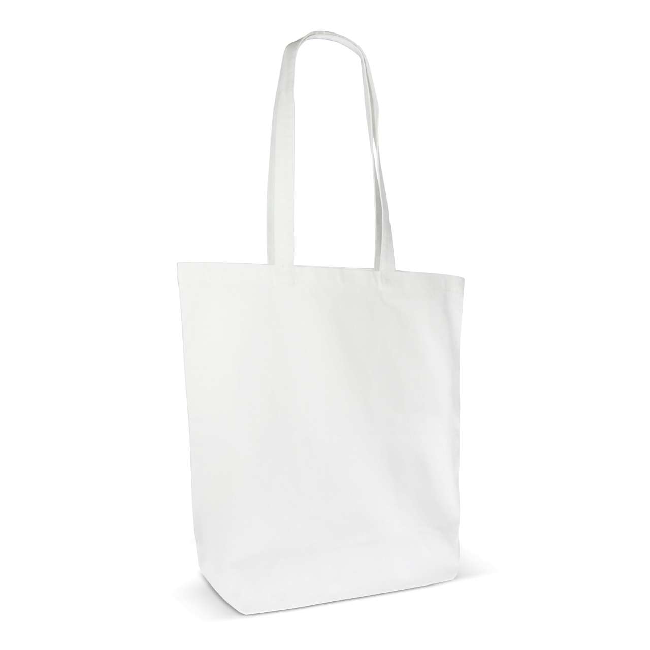 Einkaufstasche Bio-Baumwolle farbig lang 270g / m² 42 x 12 x 43 cm