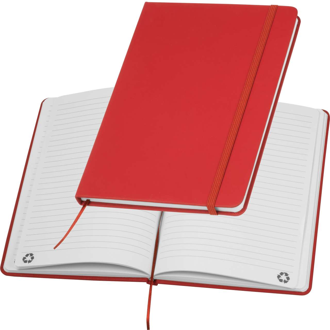 A5 Notizbuch aus recyceltem Papier DOMINIK