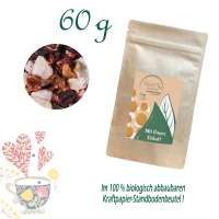 Standbodenbeutel Medium, Kraftpapier, Inhalt 60 g