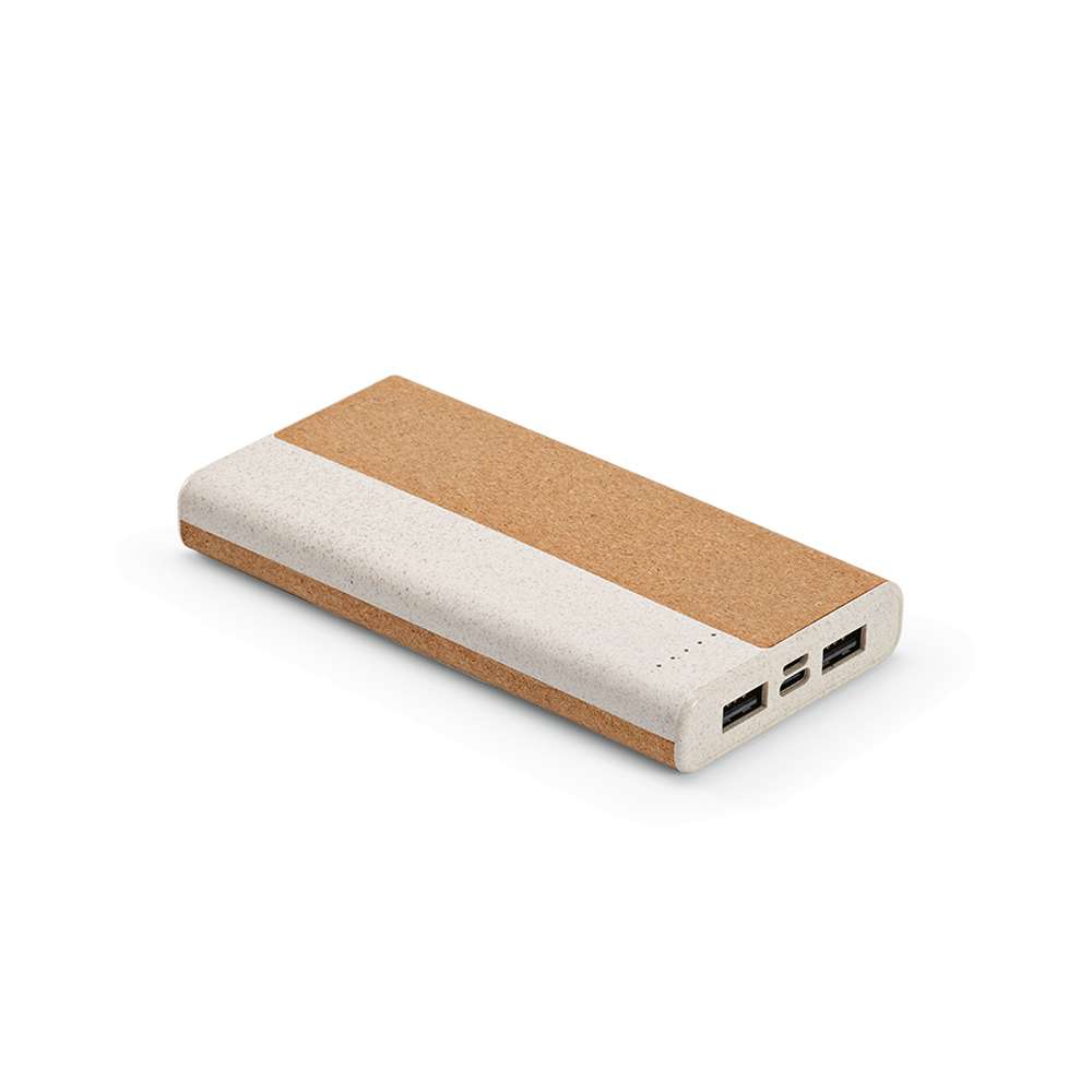 Archimedes Powerbank Batterie Kork 10 000 mAh