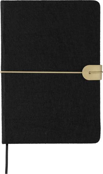 Notizbuch Danio | Recycelter Filz | A5 | Liniert
