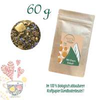 Standbodenbeutel Medium, Kraftpapier, Inhalt 60 g