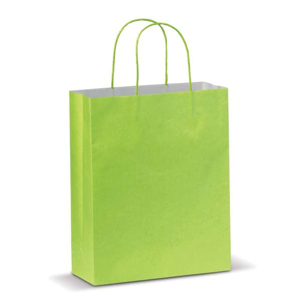 Mittlere Papiertasche im Eco Look 120g / m²