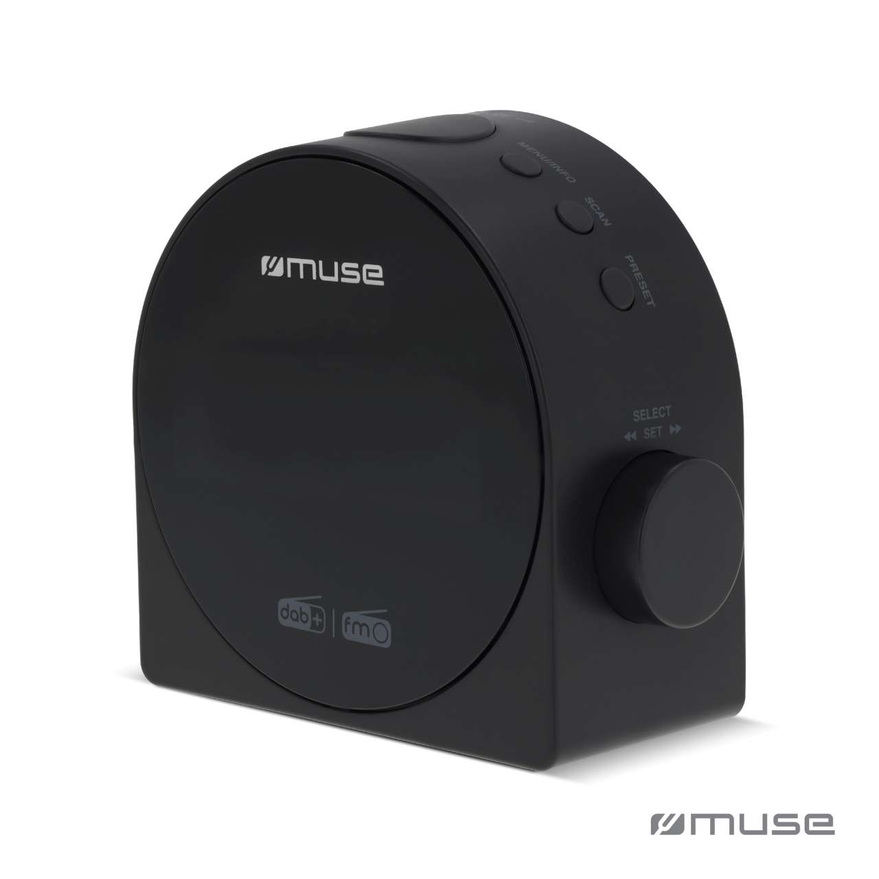 Muse DAB/DAB+ FM Dual Alarm Clock Radio