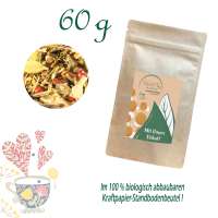 Standbodenbeutel Medium, Kraftpapier, Inhalt 60 g