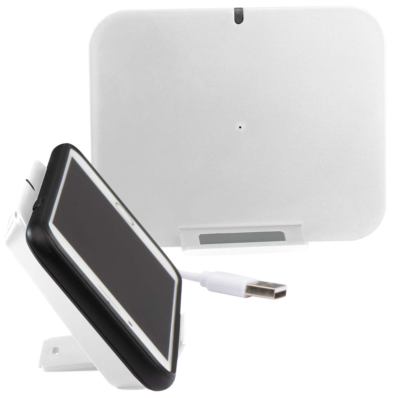 Induktionsladegerät mit Handyständer