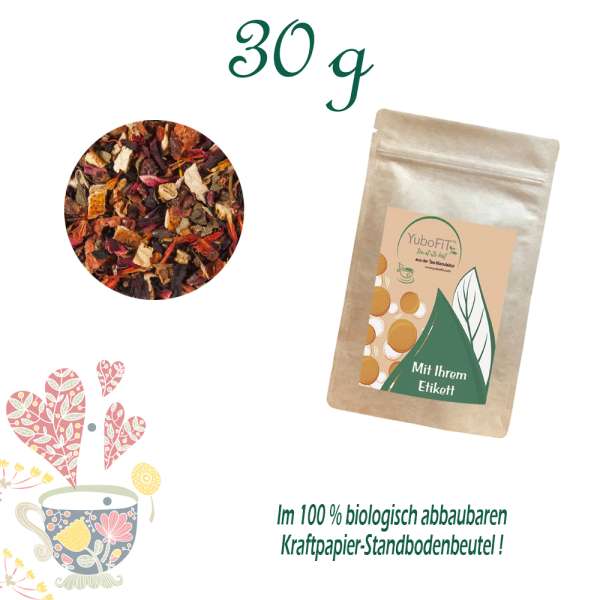 YuboFiT® Erdbeer-Traum Tee