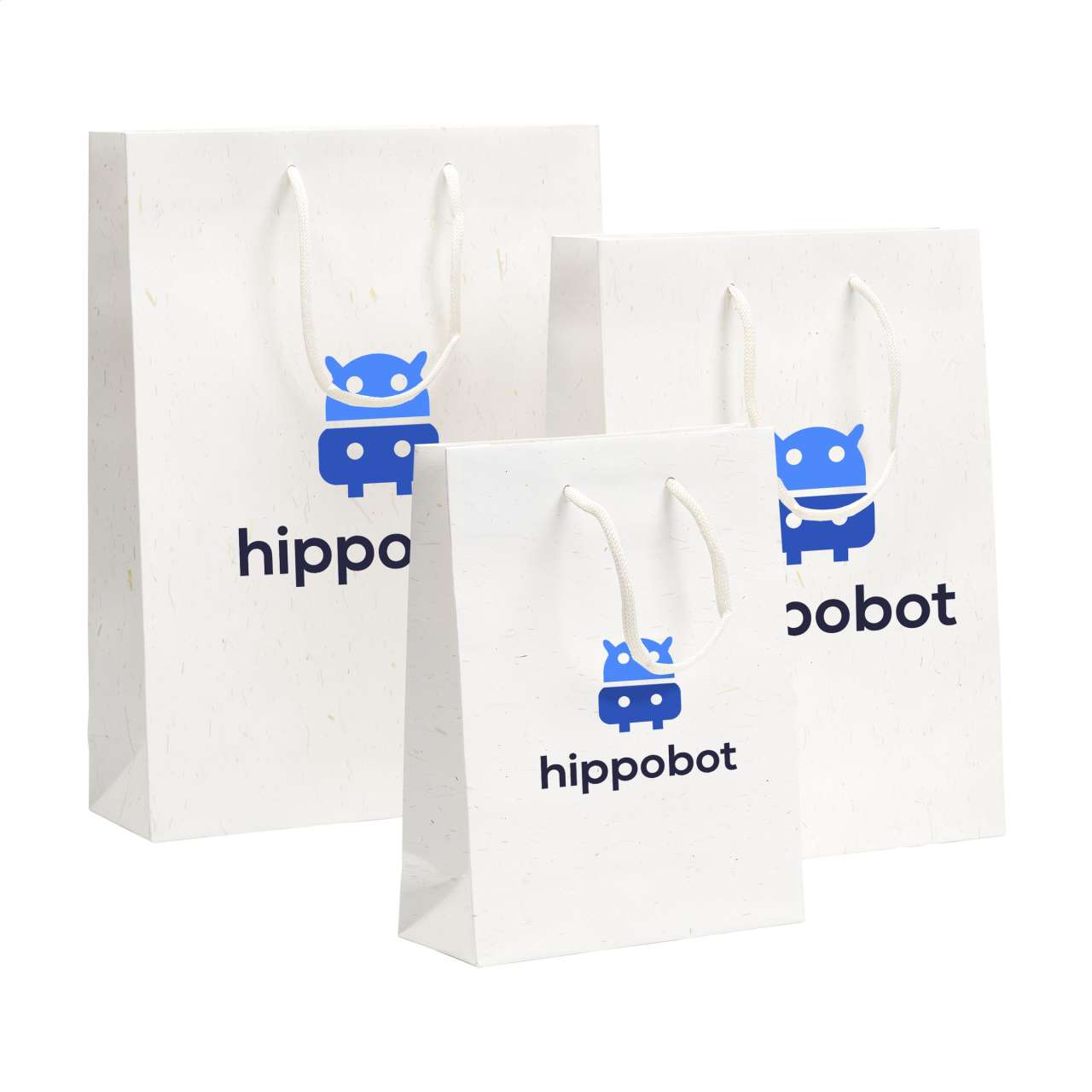 Leaf It Bag recycelt mit Strohfasern (180 g / m²) M