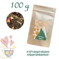 Standbodenbeutel Big, Kraftpapier, aluminiumfrei, Inhalt 100 g