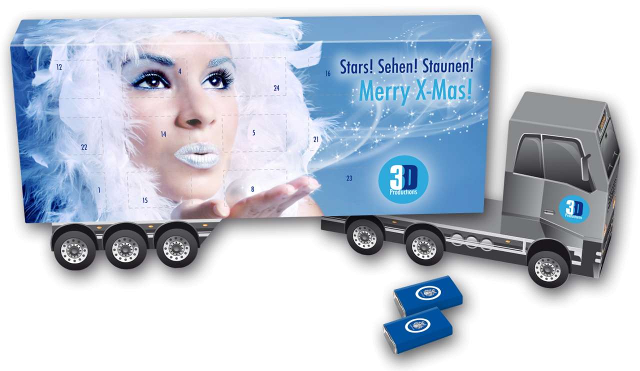 Dostler Adventskalender Sattelzug