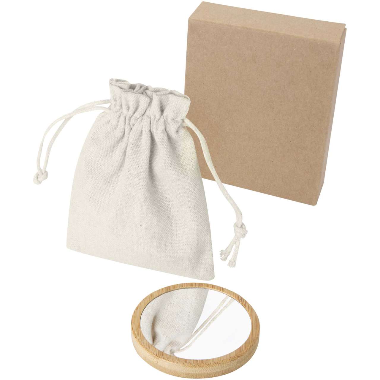 Lustre Spiegel aus Bambus