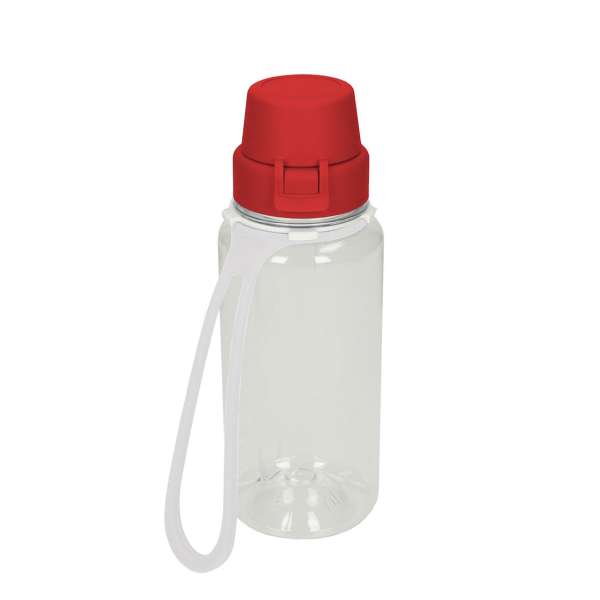 Trinkflasche "School", 400 ml, inkl. Strap