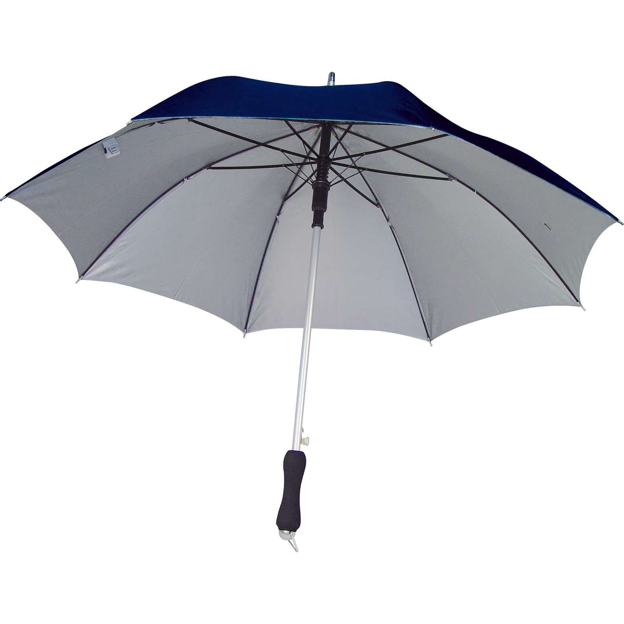 Automatikschirm aus Polyester mit Aluminium Gestänge und UV Schutz