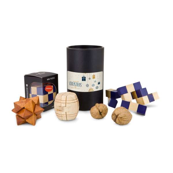 Geschenkset / Präsenteset: Kopfnuss Weihnachten