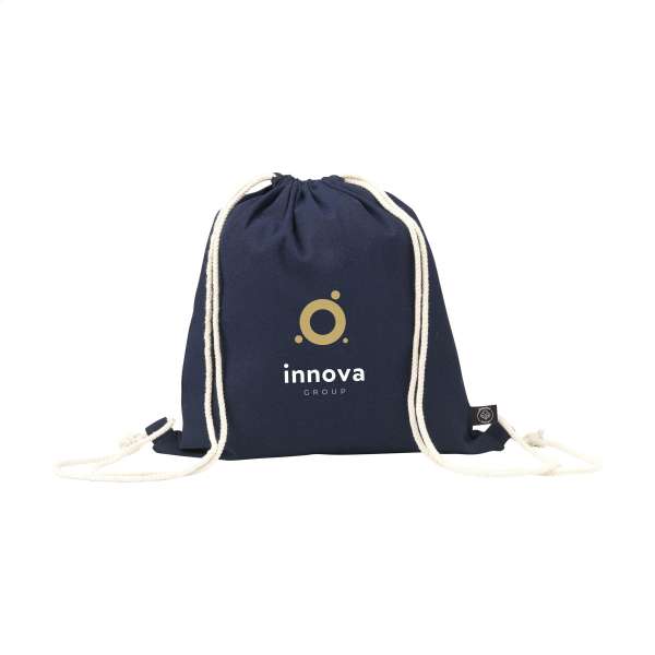 PromoColour GRS Recycled Cotton Backpack (150 g/m²)